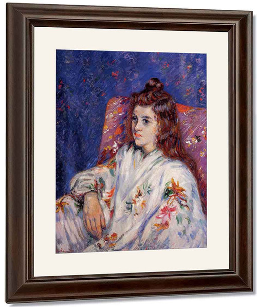 Portrait Of Madeleine By Armand Guillaumin