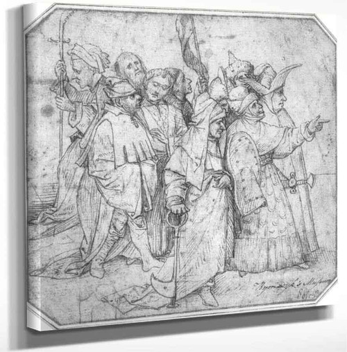 People By Hieronymus Bosch Art Reproduction