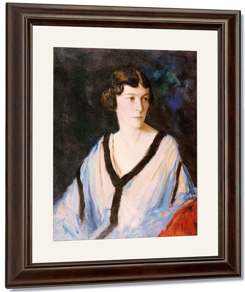 Portrait Of Mrs. Edward H. Bennett By Robert Henri