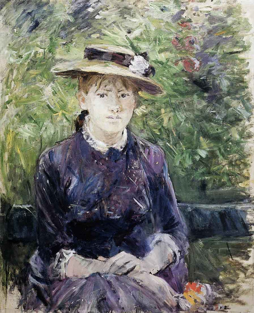 Portrait Of Paule Gobillard By Berthe Morisot