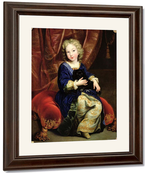 Portrait Of Philip Of France As A Child By Pierre Mignard, Aka Le Romain