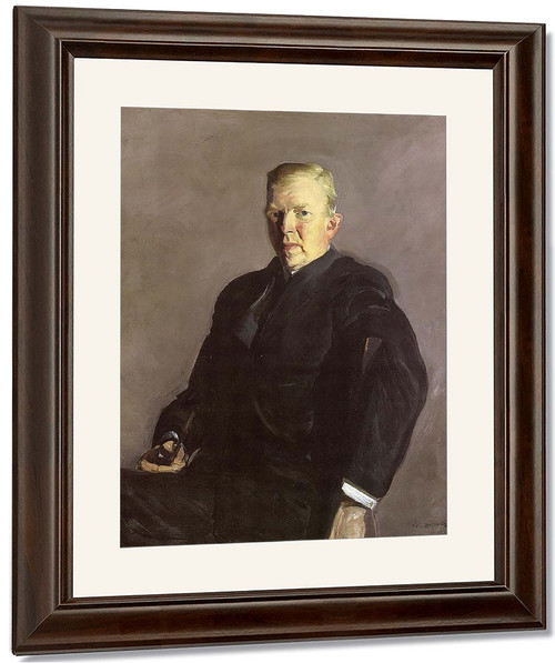 Portrait Of Professor Joseph Russell Taylor By George Wesley Bellows By George Wesley Bellows