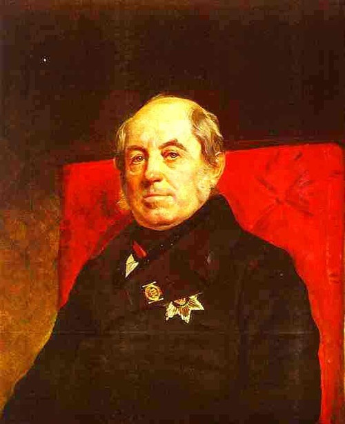 Portrait Of S. G. Likhonin By Karl Pavlovich Brulloff, Aka Karl Pavlovich Bryullov By Karl Pavlovich Brulloff