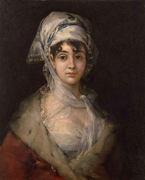 Portrait Of The Actress Antonia Zarate By Francisco Jose De Goya Y Lucientes By Francisco Jose De Goya Y Lucientes