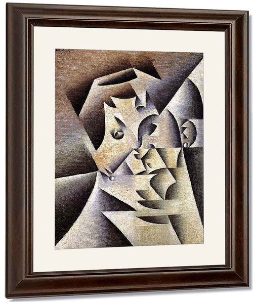 Portrait Of The Artist's Mother By Juan Gris