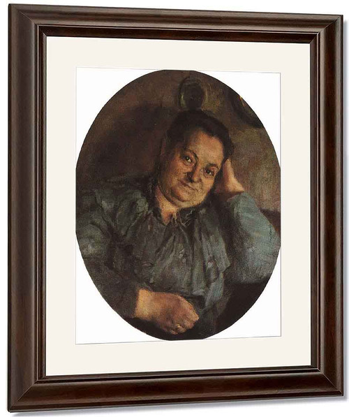 Portrait Of The Artist's Mother By Konstantin Somov