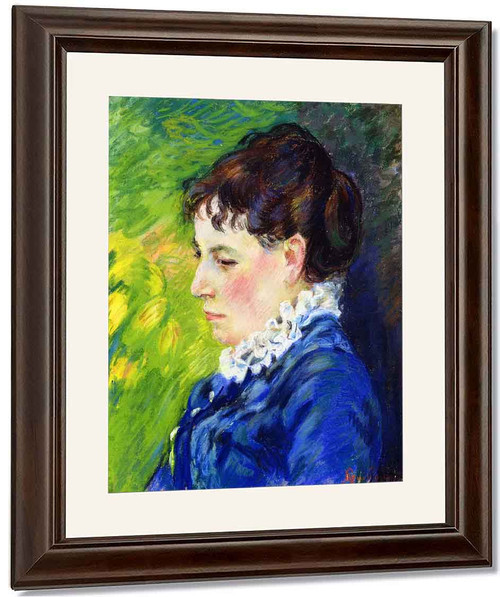 Portrait Of The Artist's Wife By Armand Guillaumin