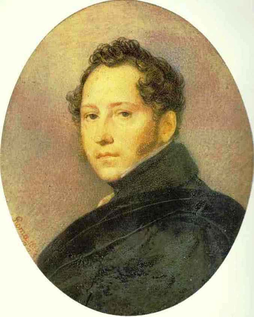 Portrait Of The Artist Sylvester Shchedrin By Karl Pavlovich Brulloff, Aka Karl Pavlovich Bryullov By Karl Pavlovich Brulloff