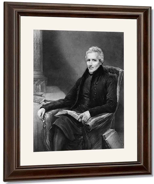 Portrait Of William Otter D.D., Bishop Of Chichester By John Linnell By John Linnell