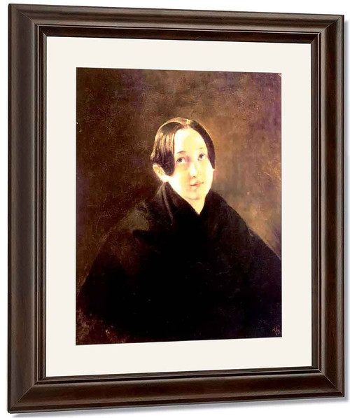 Portrait Of Ye. I. Durnova By Karl Pavlovich Brulloff, Aka Karl Pavlovich Bryullov By Karl Pavlovich Brulloff