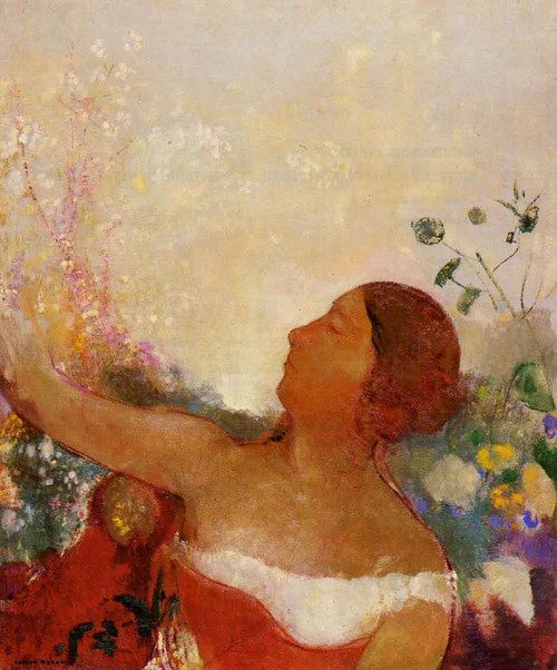 Predistined Child By Odilon Redon By Odilon Redon
