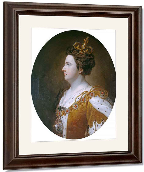 Queen Anne 1 By Sir Godfrey Kneller, Bt. By Sir Godfrey Kneller, Bt.