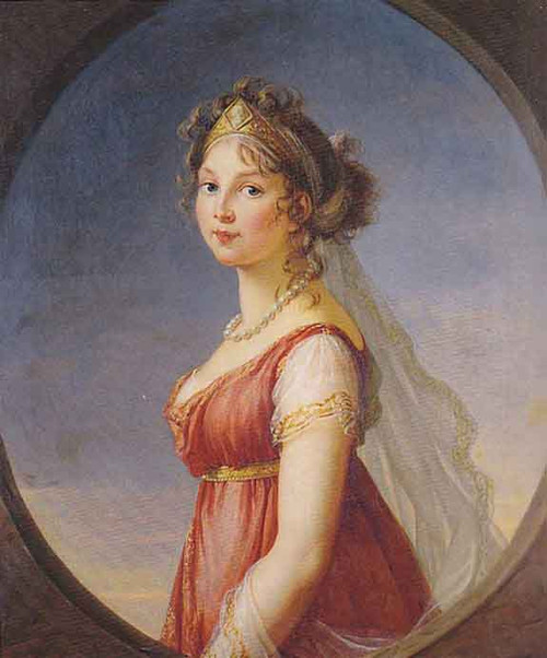 Queen Louise Augusta Of Prussia By Elisabeth Vigee Lebrun