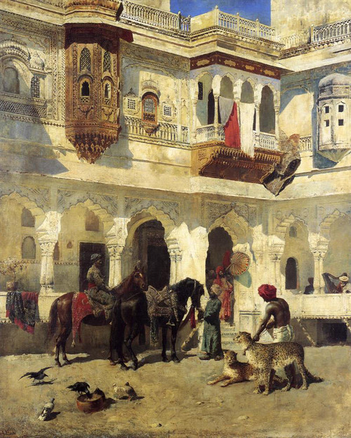 Rahaj Starting On A Hunt By Edwin Lord Weeks
