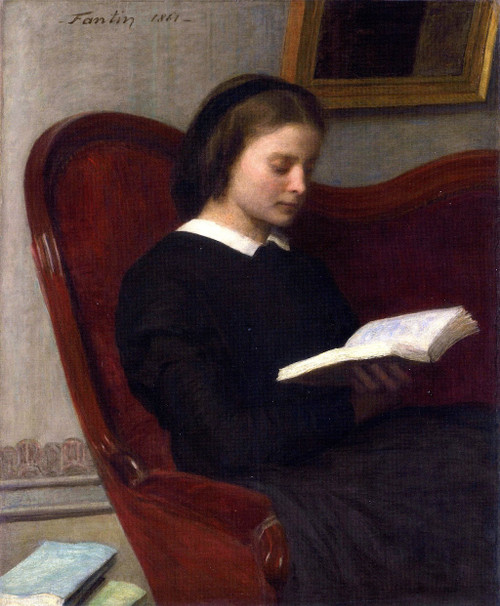 Reading By Henri Fantin Latour By Henri Fantin Latour