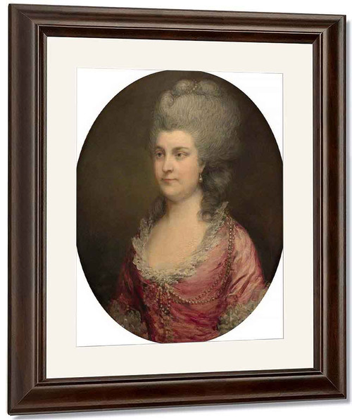 Rebecca Minet By Thomas Gainsborough By Thomas Gainsborough