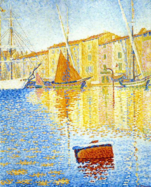 Red Buoy By Paul Signac