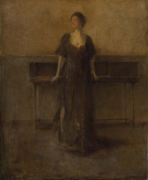 Reverie By Thomas Wilmer Dewing By Thomas Wilmer Dewing