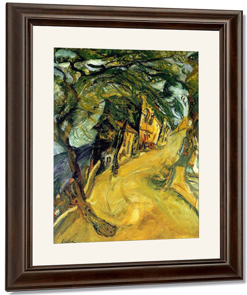 Road Up The Hill By Chaim Soutine