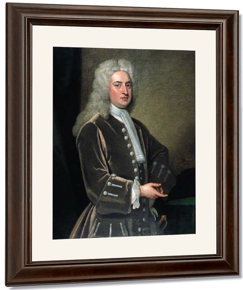 Robert Bristow, Director Of The Bank Of England By Sir Godfrey Kneller, Bt. By Sir Godfrey Kneller, Bt.