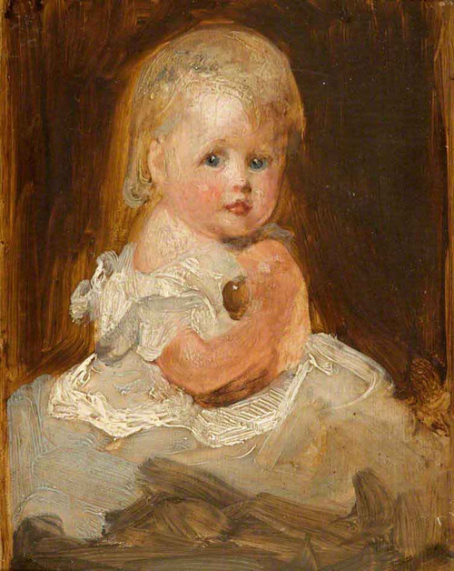 Rosemary Yeats, Aged 2 By Charles Robert Leslie Rosemary Yeats, Aged 2 By Charles Robert Leslie