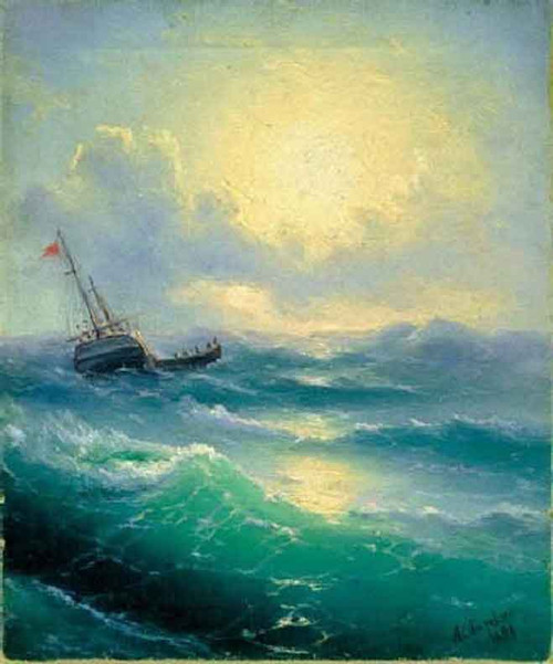 Sea By Ivan Constantinovich Aivazovsky By Ivan Constantinovich Aivazovsky