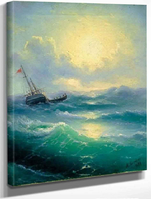 Sea By Ivan Constantinovich Aivazovsky By Ivan Constantinovich Aivazovsky