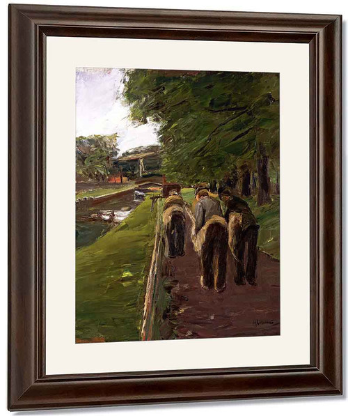 Seilerbahn In Edam By Max Liebermann By Max Liebermann