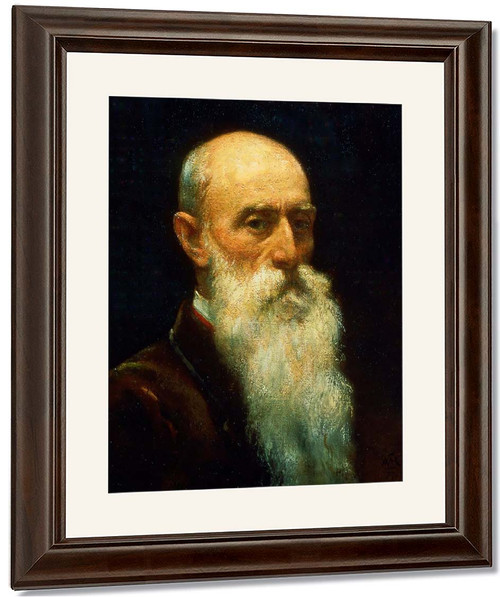 Self Portrait 1 By William Morris Hunt By William Morris Hunt