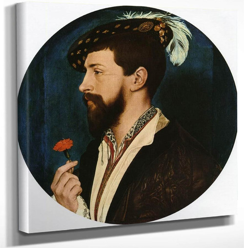 Portrait Of Simon George Of Quocote By Hans Holbein The Younger Art Reproduction