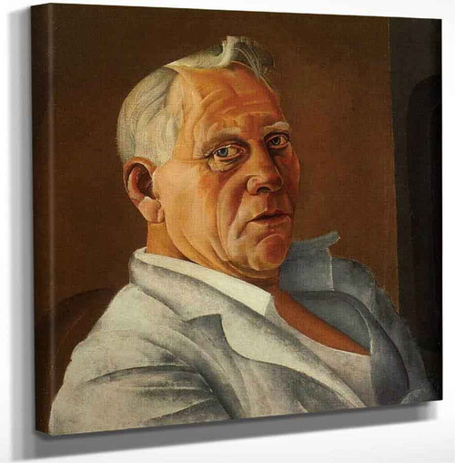 Portrait Of Singer Fedor Shaliapin By Boris Grigoriev Art Reproduction