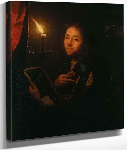 Self Portrait By Godfried Schalcken