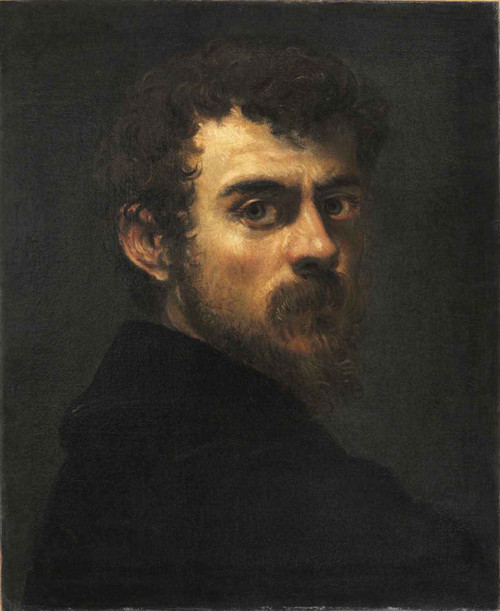 Self Portrait By Jacopo Tintoretto Self Portrait By Jacopo Tintoretto