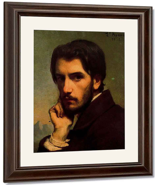 Self Portrait By Leon Joseph Florentin Bonnat