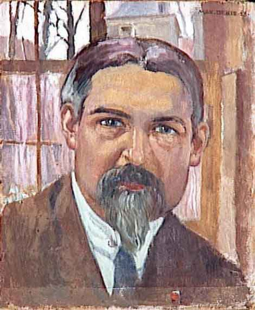 Self Portrait By Maurice Denis By Maurice Denis