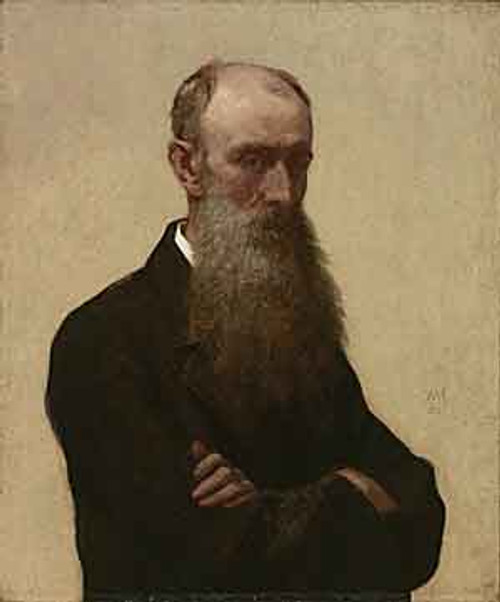 Self Portrait By William Morris Hunt By William Morris Hunt