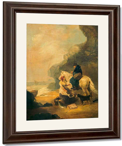 Selling Fish1 By George Morland