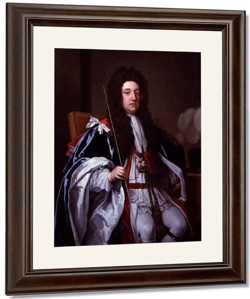 Sidney Godolphin, 1St Earl Of Godolphin By Sir Godfrey Kneller, Bt. By Sir Godfrey Kneller, Bt.