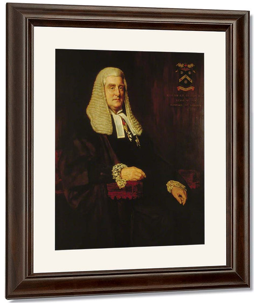 Sir Charles Hall, Recorder Of London By John Maler Collier By John Maler Collier