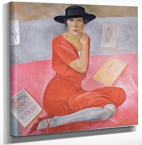 Princess Salomea Andronnikova By Boris Grigoriev Art Reproduction