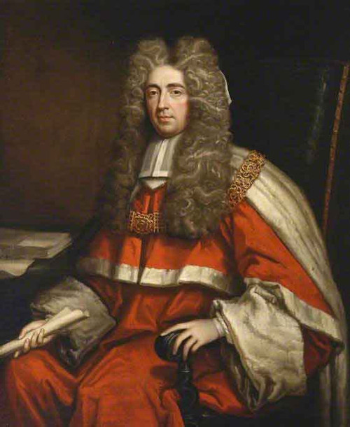 Sir George Jeffreys By Sir Godfrey Kneller, Bt. By Sir Godfrey Kneller, Bt.
