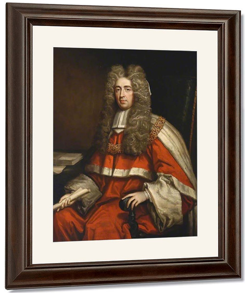 Sir George Jeffreys By Sir Godfrey Kneller, Bt. By Sir Godfrey Kneller, Bt.
