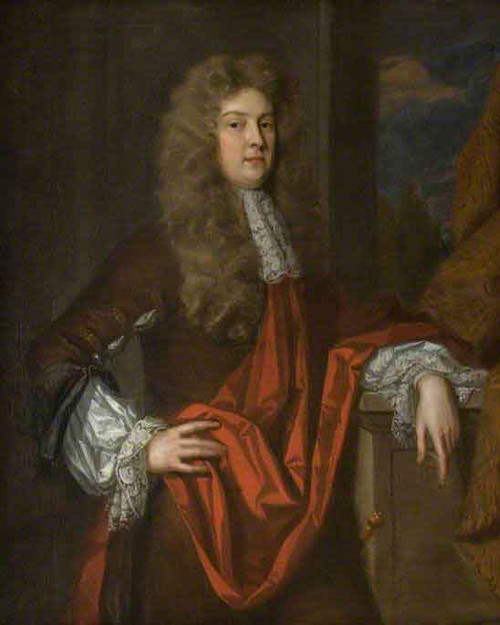 Sir Justinian Isham By Sir Godfrey Kneller, Bt. By Sir Godfrey Kneller, Bt.