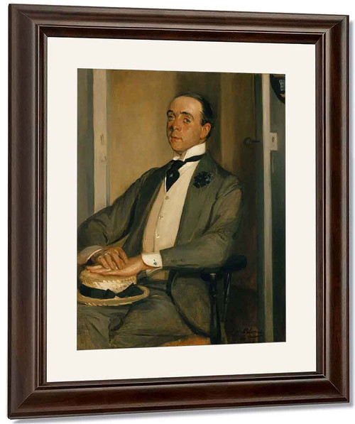 Sir Max Beerbohm By Jacques Emile Blanche By Jacques Emile Blanche