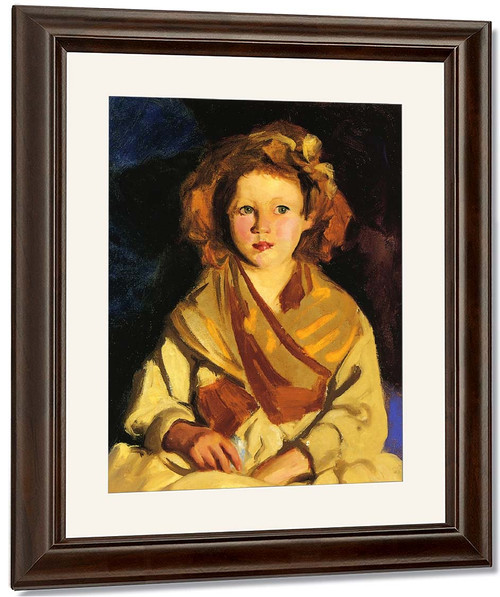 Sissy In Yellow By Robert Henri