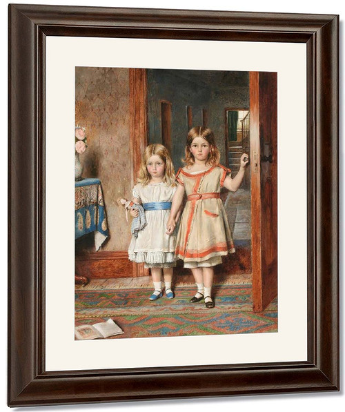 Sisters By George Goodwin Kilburne By George Goodwin Kilburne