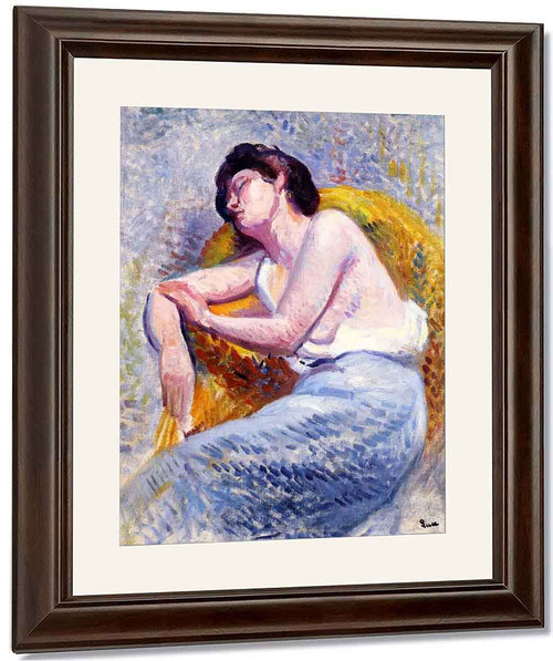 Sleeping Woman By Maximilien Luce By Maximilien Luce