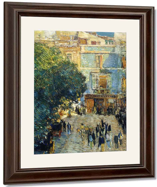 Square At Sevilla By Frederick Childe Hassam By Frederick Childe Hassam