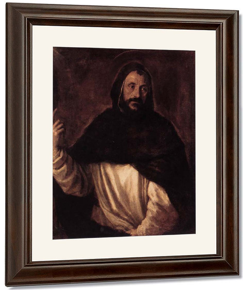 St Dominic By Titian