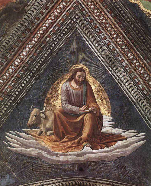 St Luke The Evangelist By Domenico Ghirlandaio